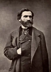 Porträt von Giuseppe Verdi